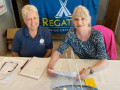 Sandy Cox and Dora McGee